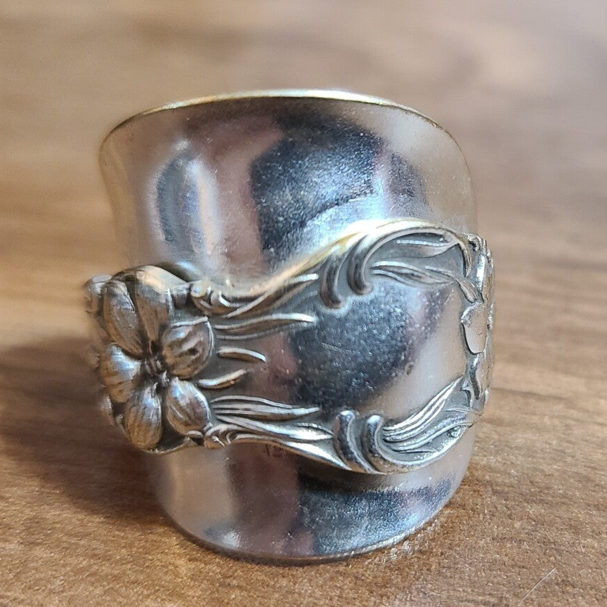 Saddle Wrap Spoon Ring Size 9