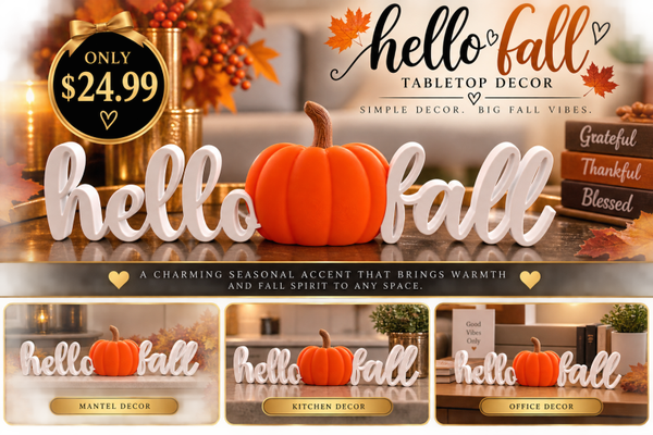 Custom Fall Decor
