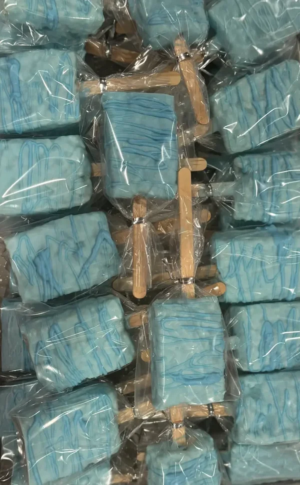 Custom Covered Rice Krispy Treats