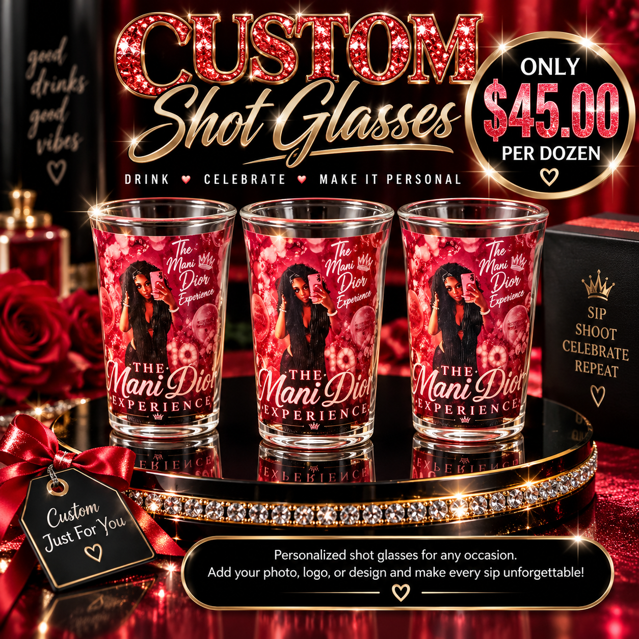 Custom Shot Glasses