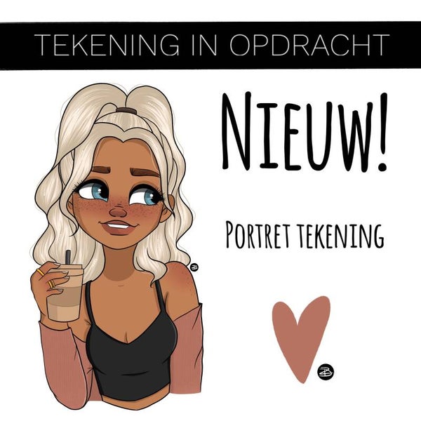 Portret tekening