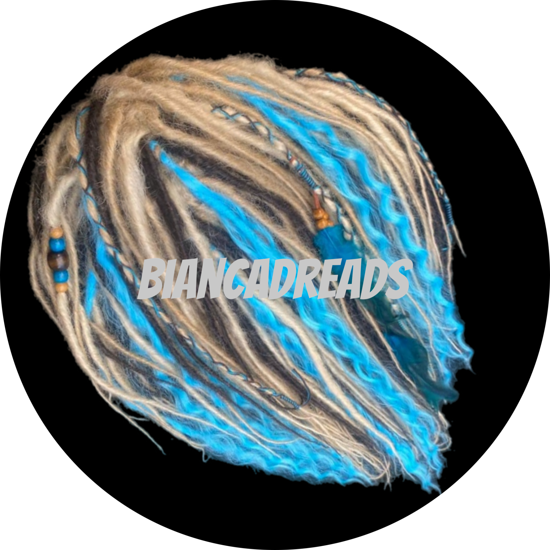 Dreads op klem met beachwave Curly Locks