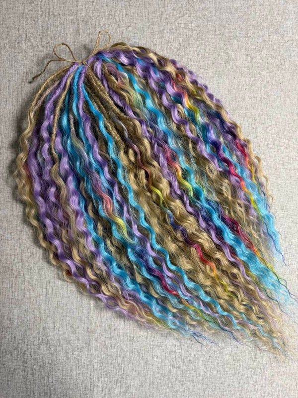 Full head set Beach wave Curly Locks