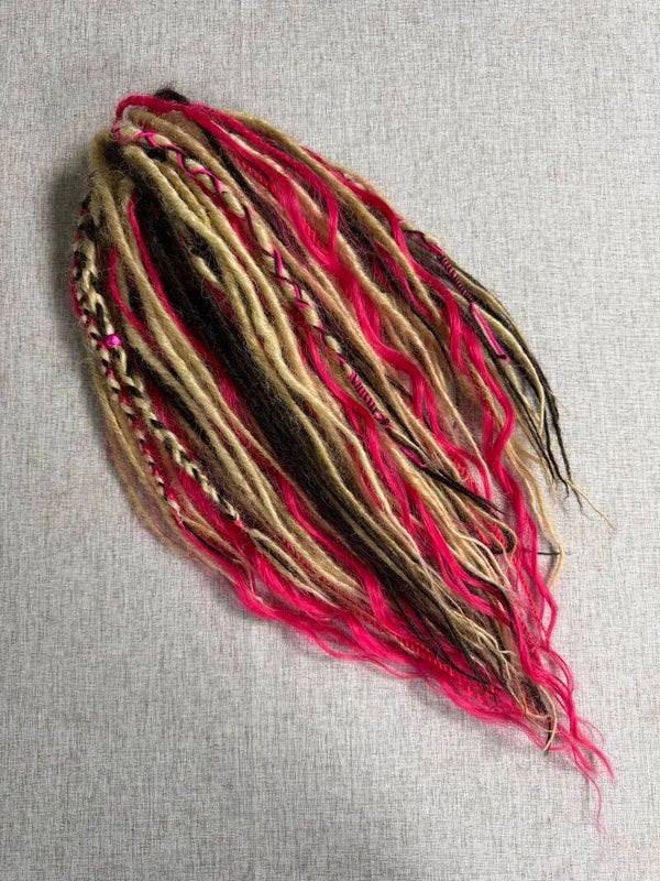 Dreads op klem