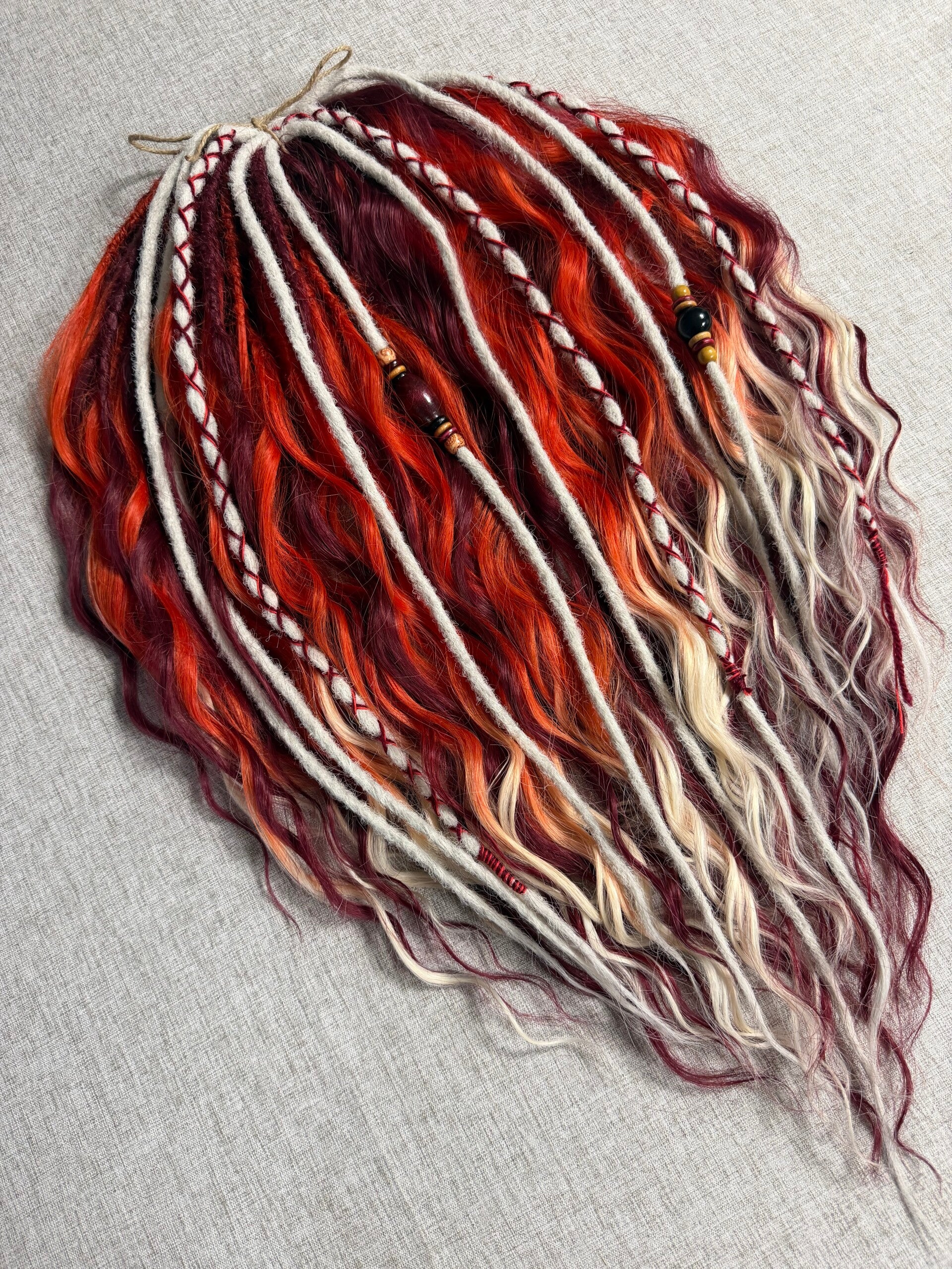 Full head set mix red Fox Cherry