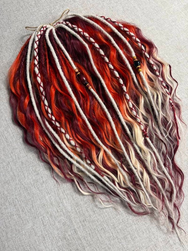 Full head set mix red Fox Cherry