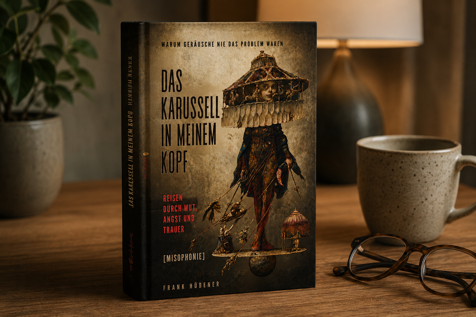 Buch „Das Karussell in meinem Kopf“ von Frank Hübener über Misophonie, Wut, Angst und innere Prozesse