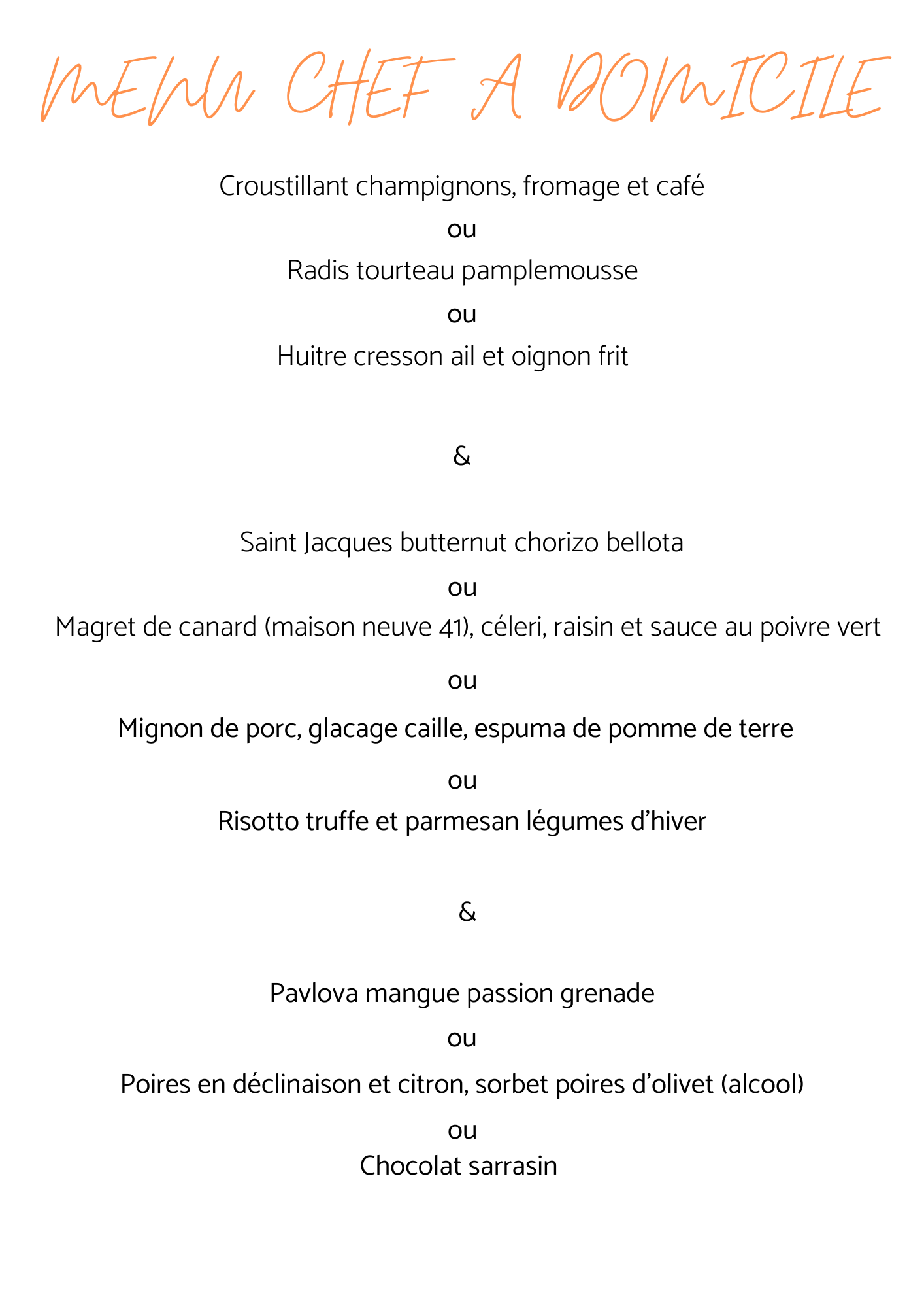 chef à domicile orleans cuicui prestations culinaires