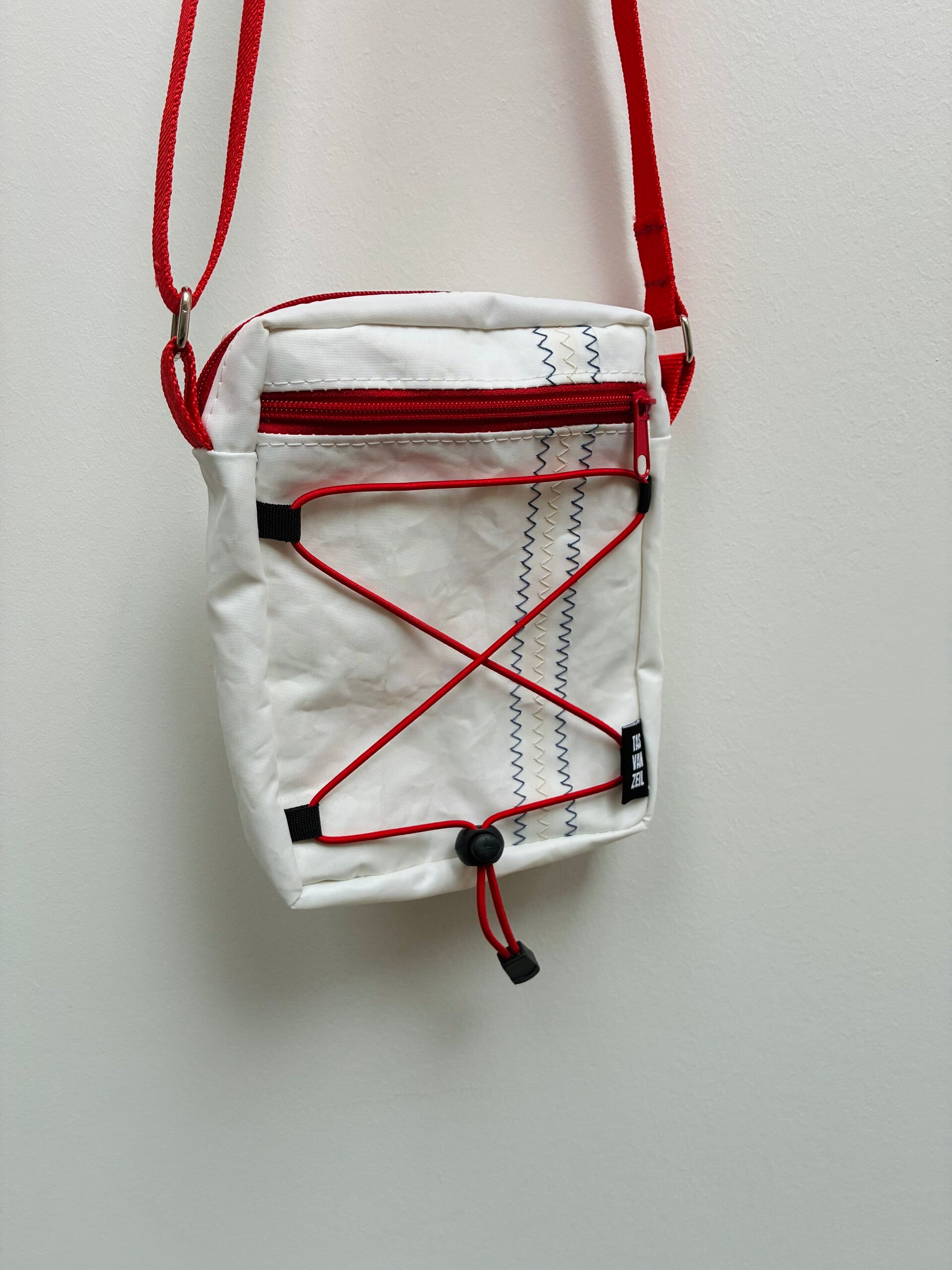 Crossbody tasje geel - blauw