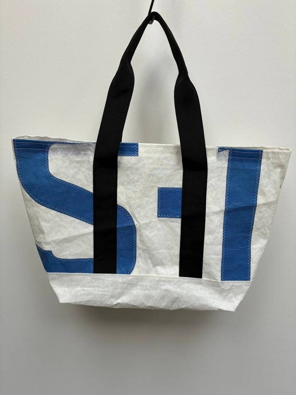 Large tas - Weekendtas met blauwe ‘S’