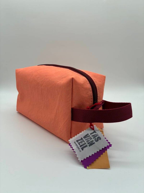 Toilettas oranje-bordeaux