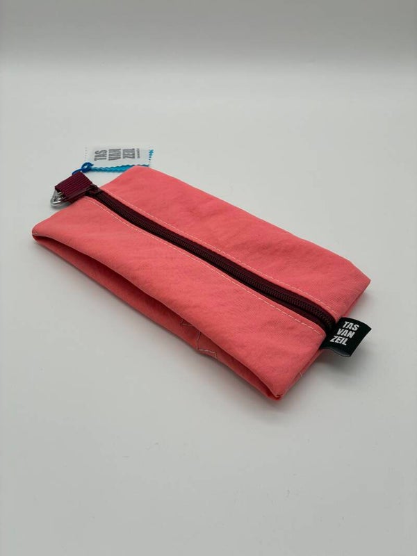 Etui oranje-bordeaux