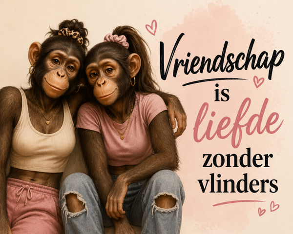 Vriendschap is liefde zonder Vlinders