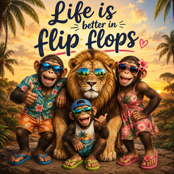 Life is better in Flip Flops