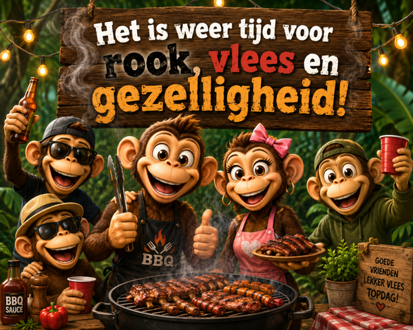 Rook vlees en gezelligheid