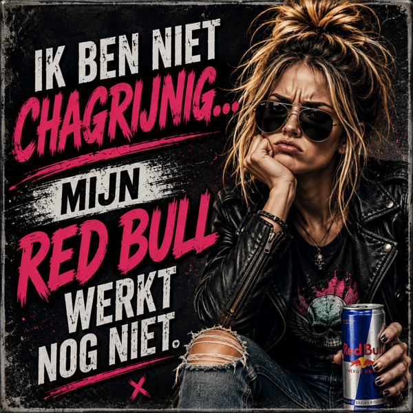 ik ben niet chagrijnig
