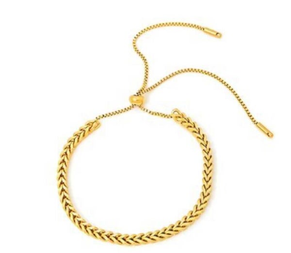 18k gold plated bracelet