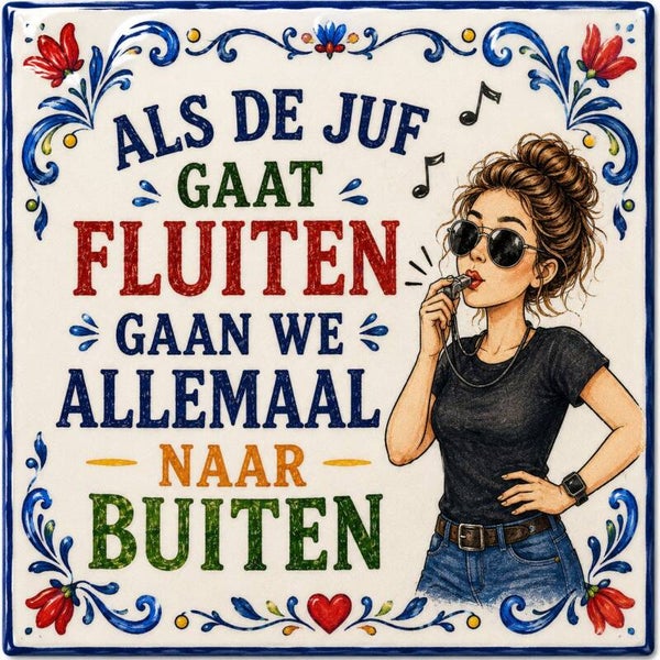 Als de juf gaat Fluiten