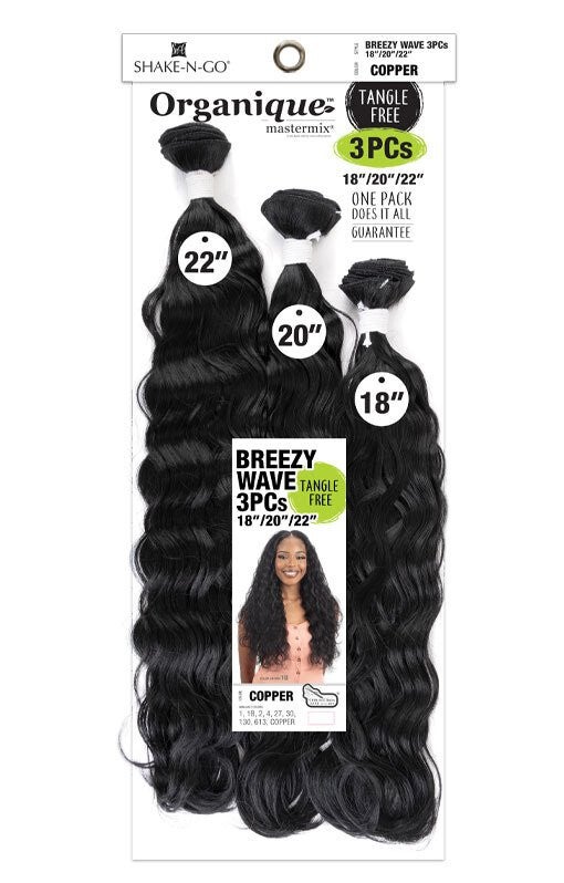 ShakeNGo Organique Breezy Wave 3pcs 18" 20" 22" 1B