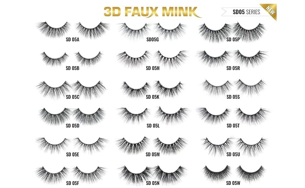 LaFlare 3D Faux Mink Lashes