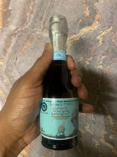 Souvenir Bottle of Champagne for 2025 Soul Music Awards (small bottle)