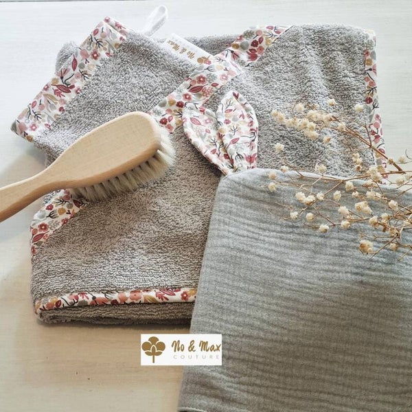 Ensemble de cape de bain bébé / Sortie de bain pour bébé /