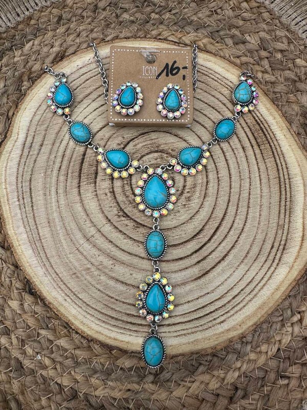 Halskette Cascade Statement