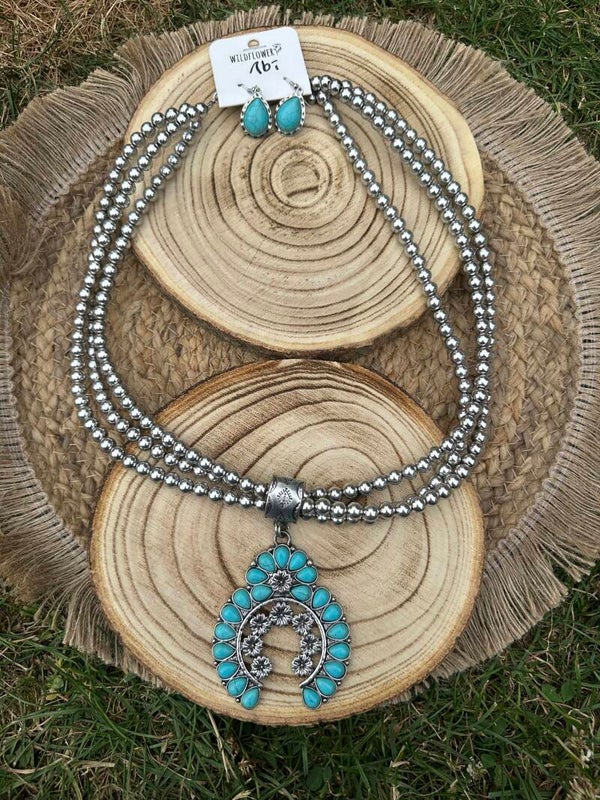 Ketten-Set mit Ohrringen