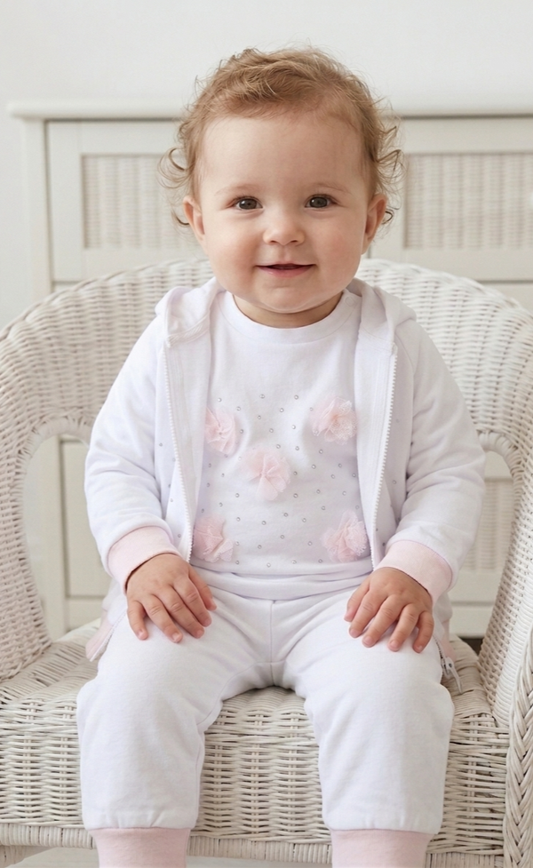 Caramelo 3-Piece Luxury Velour Tracksuit Set