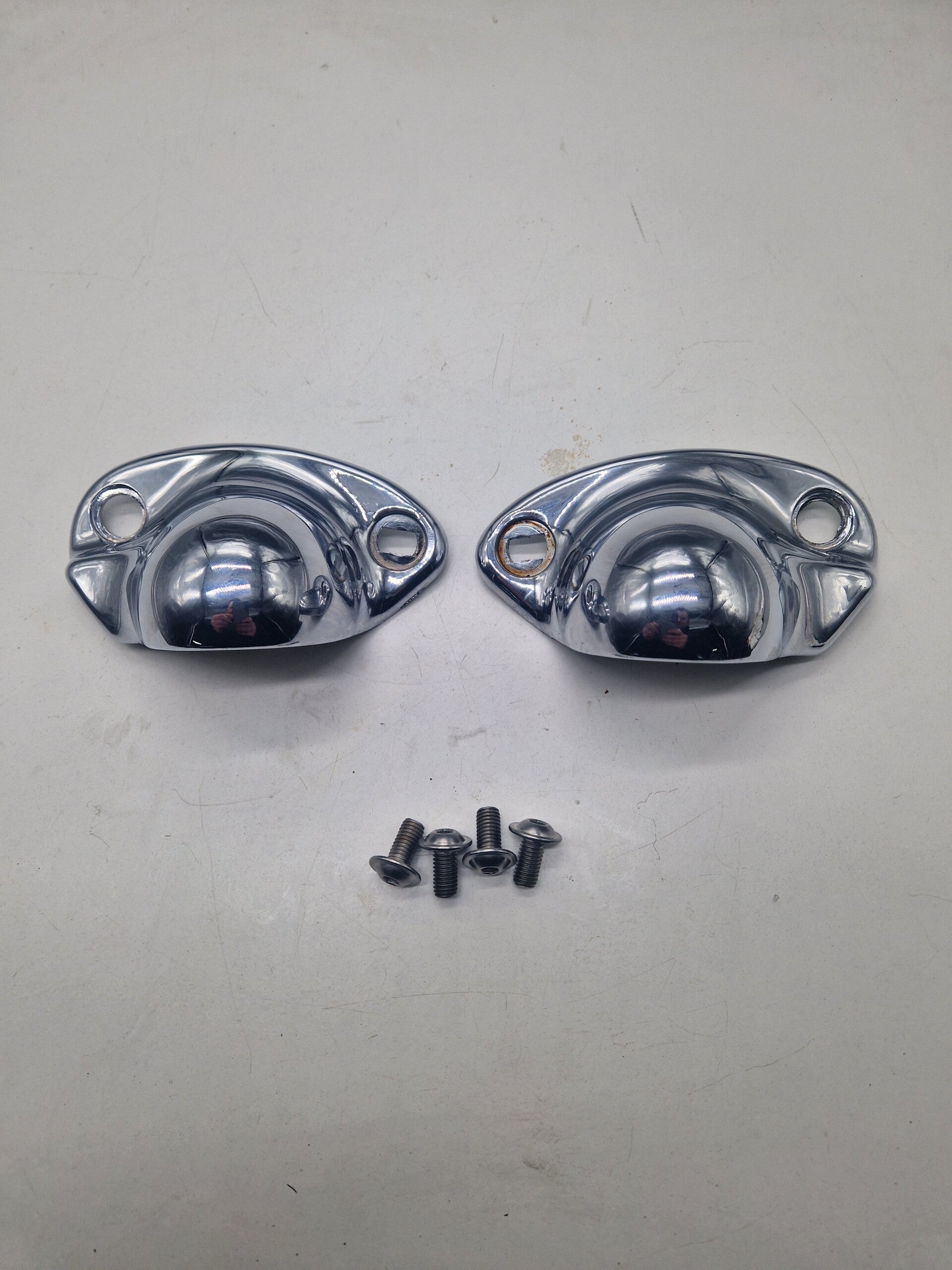 Yamaha Virago XV535 Schokbreker kapjes chrome