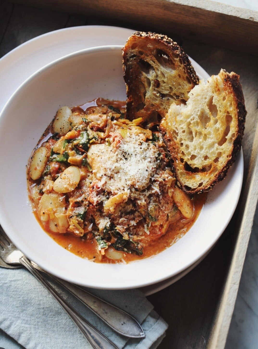 marry me butter beans met zuurdesembrood