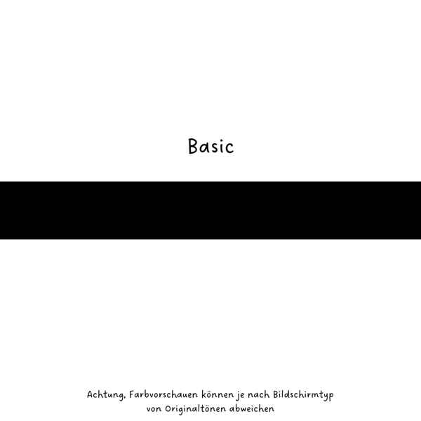 Biothane Halsband / Schwarz / bis 35 cm Hu / 16 mm