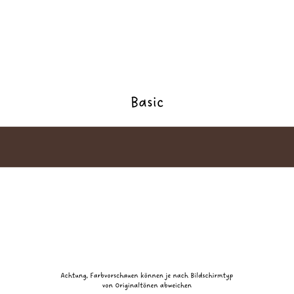 Biothane Halsband / Dunkelbraun / bis 34 cm Hu / 16 mm