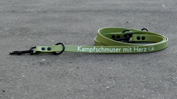 verstellbare Biothane Leine