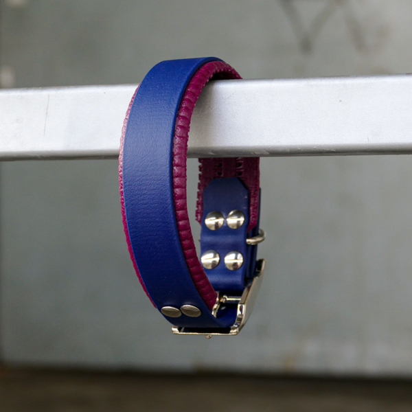 Biothane Halsband gepolstert