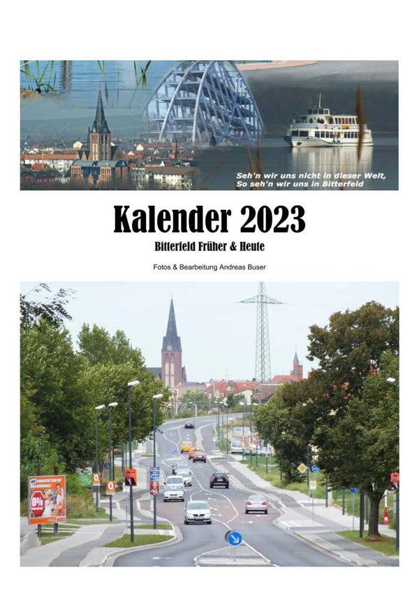 Jahres Foto Kalender für 2023 Größe A3 hochkant