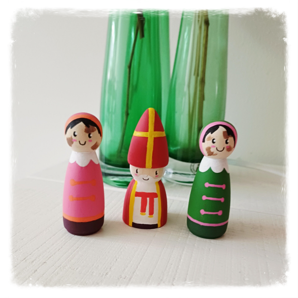 Pegdoll Sint en Piet