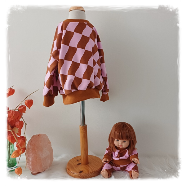 Sweater oversized maat 80 t/m 128