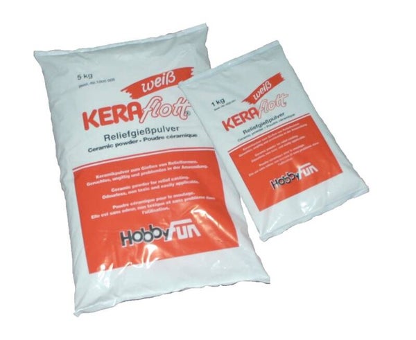 Giessmasse KERAflott weiss 1kg