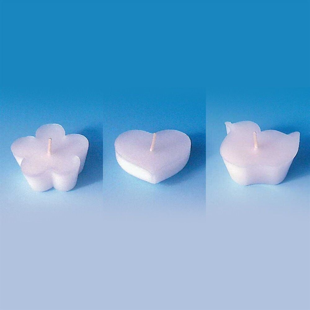 EXAGON Gießform «Rosette/Herz/Ente»