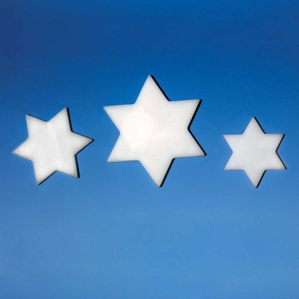 EXAGON Dekorgießform Sechsstern