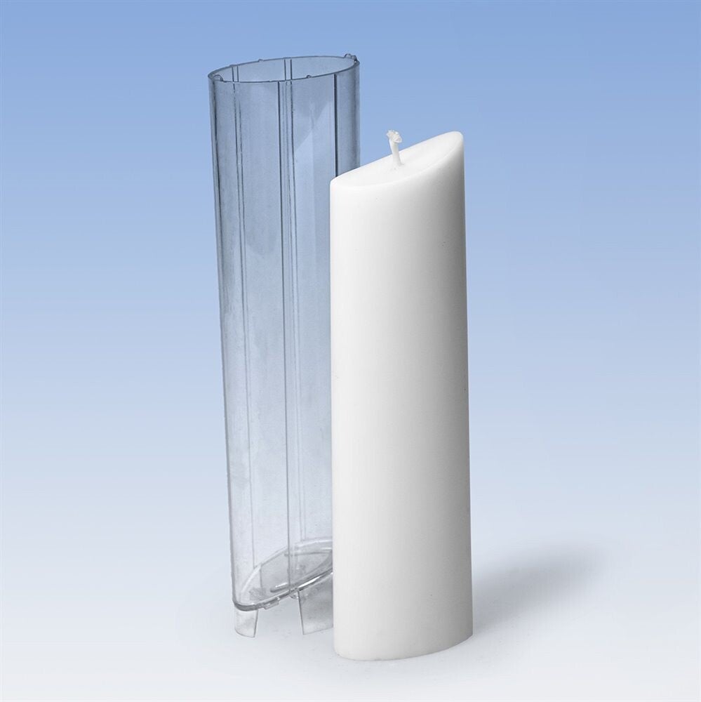 EXAGON Oval-Gießform 60x36x220 mm