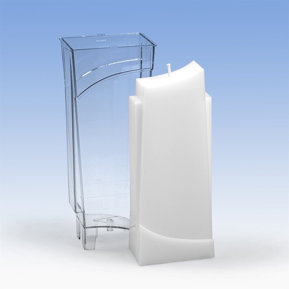 EXAGON Doppelschwung-Gießform ø 80 x 50 x 199 mm