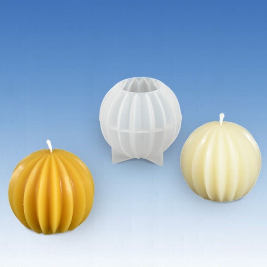 EXAGON Silikon-Gießform Frucht ø 70 x 64 mm, Docht F2