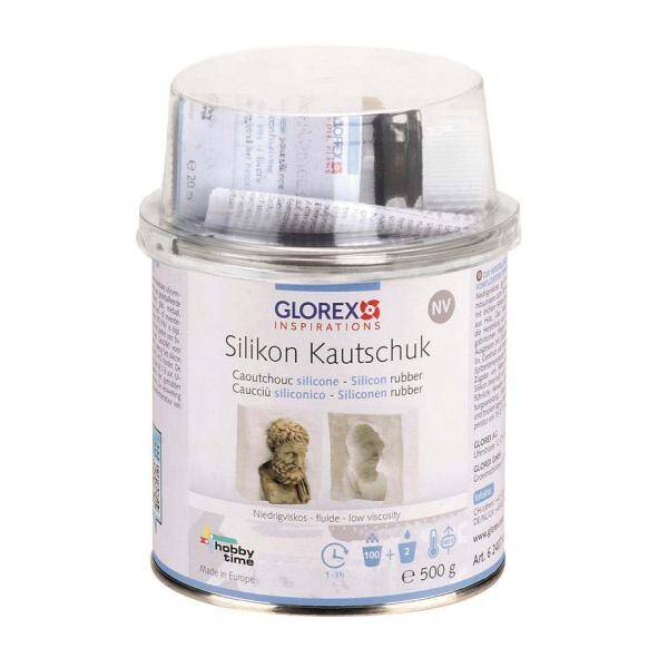 GLOREX Silikon Kautschuk NV 500g, niedrigviskos, hochelastisch