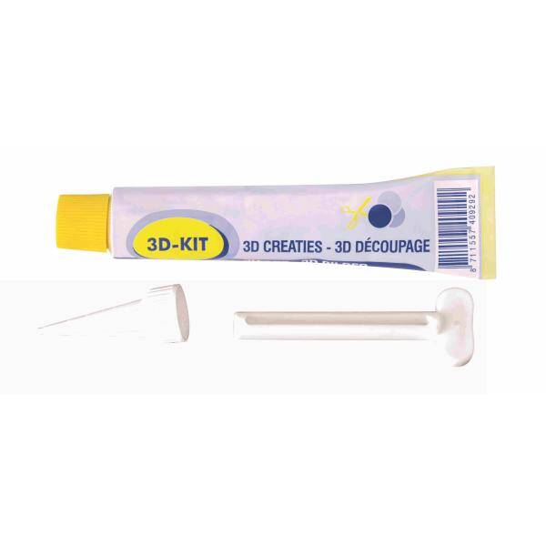 GLOREX   Silikon-Kleber 80g mit Tubenschlüssel