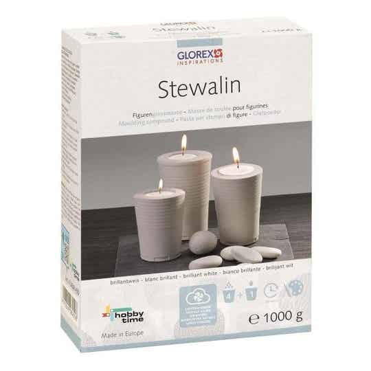 GLOREX  Stewalin Weiss Figurengiessmasse 1kg