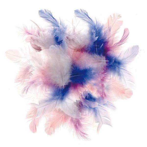 GLOREX    Deco-Federn Marabu pastel Mix 10 gr.