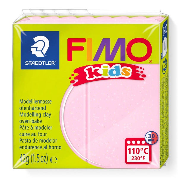 FIMO® kids 8030 perlglanz rosa 42g.