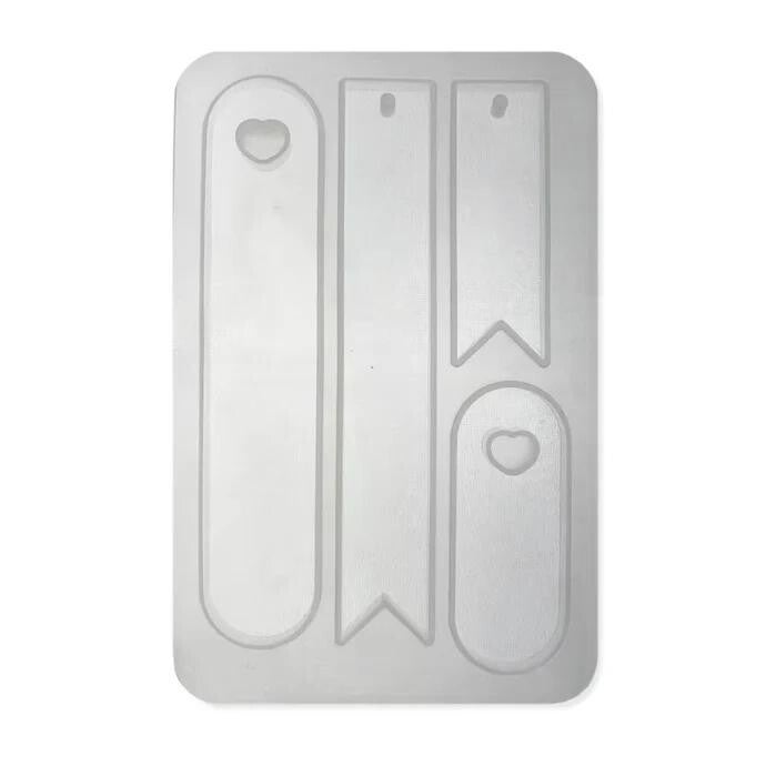 Silikonform Buchzeichen (4-teilig)